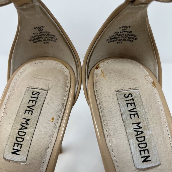 Steve Madden nude strappy Stecy Sandals Size 9 - Picture 8 of 8